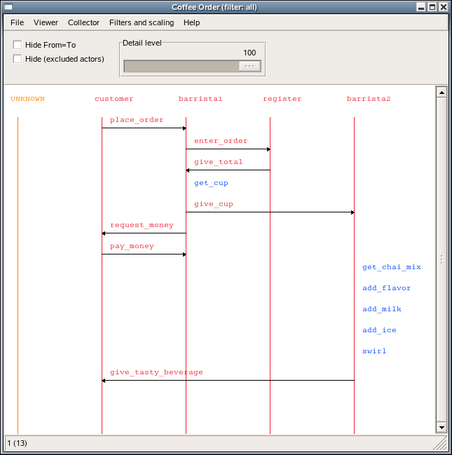 Screenshot of the Viewer window